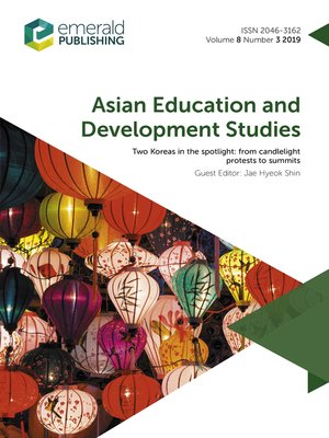 cover image of Asian Education and Development Studies, Volume 8, Number 3